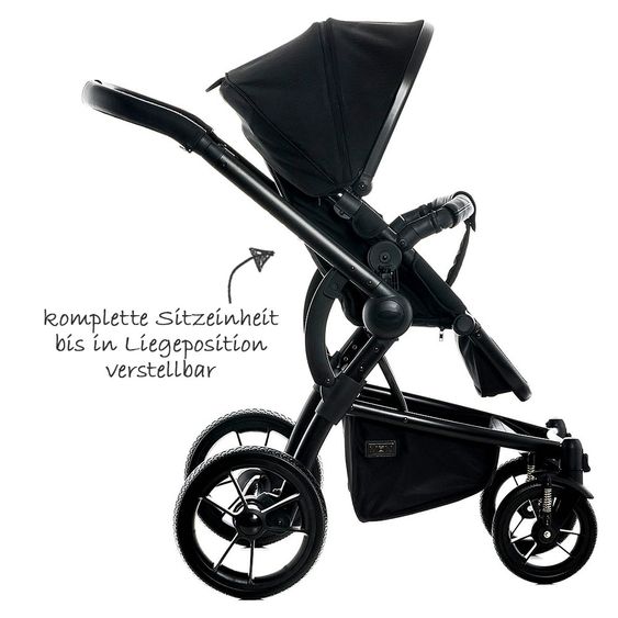 Moon Kombi-Kinderwagen City Line Cool - Black Fishbone