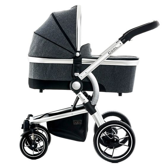 Moon Kombi-Kinderwagen City Line Cool - Stone Fishbone