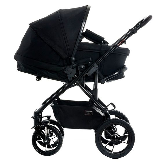 Moon Kombi-Kinderwagen City Line Lusso - Black Fishbone