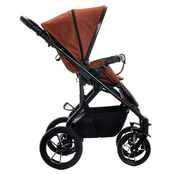 Moon Kombi-Kinderwagen City Line Lusso - Ginger Fishbone
