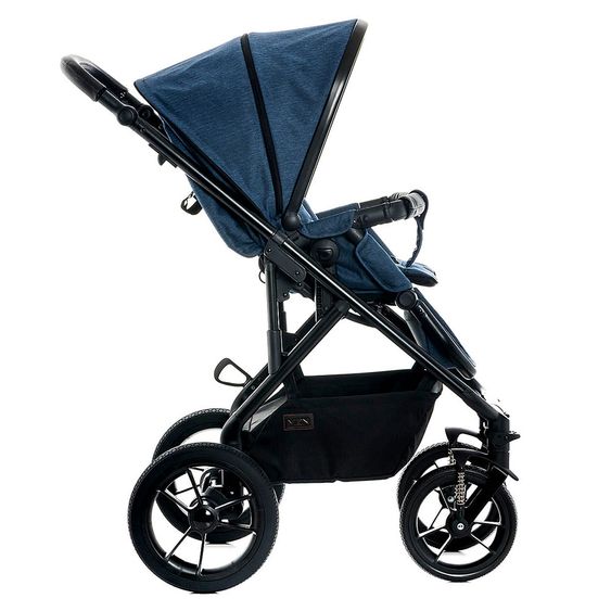 Moon Kombi-Kinderwagen City Line Lusso - Ocean Fishbone