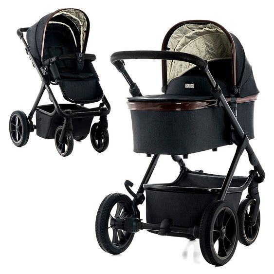 Moon Kombi-Kinderwagen Scala Specials - Coffee