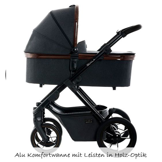 Moon Kombi-Kinderwagen Scala Specials - Coffee