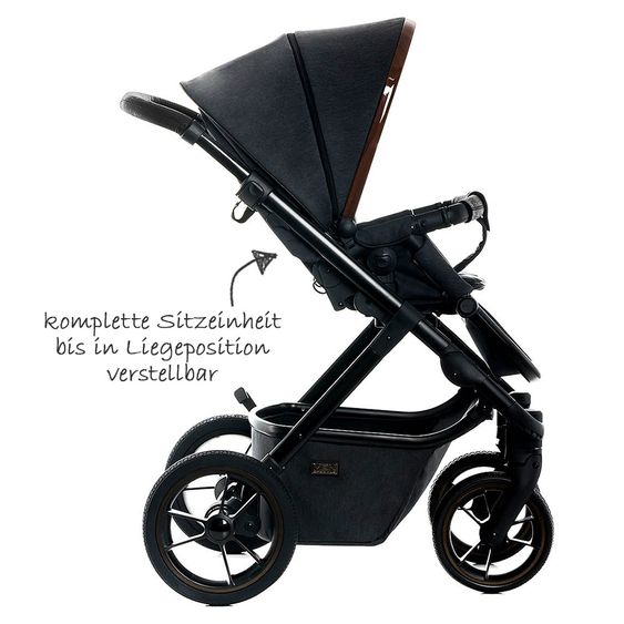 Moon Kombi-Kinderwagen Scala Specials - Coffee
