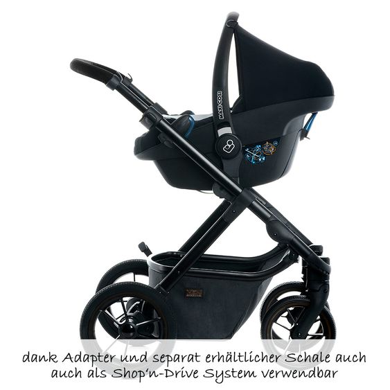Moon Kombi-Kinderwagen Scala Specials - Coffee