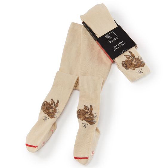MuseARTa Strumpfhose - Albrecht Dürer - Young Hare - Beige - Gr. 74/80