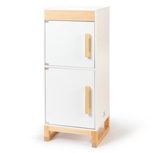 Kühlschrank Ficus mit Gefrier- und Kühlfach - Weiß /  Natur