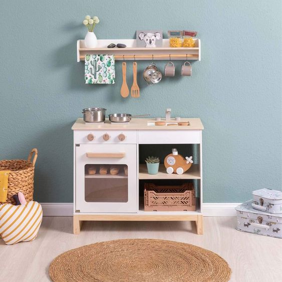 MUSTERKIND Cucina Magnolia - bianco/naturale 113 - Bianco naturale
