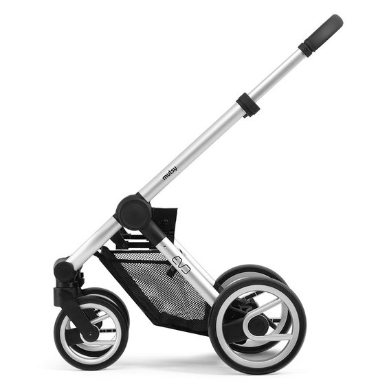 Mutsy Gestell Evo Gestell Silber Griff Grau - Silber