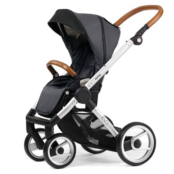 Mutsy Sportwagen Evo Gestell Silber Urban Nomad - Dark Grey