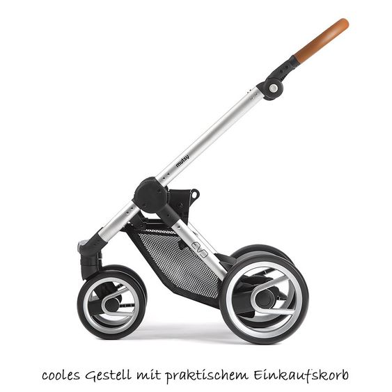 Mutsy Sportwagen Evo Gestell Silber Urban Nomad - Dark Grey