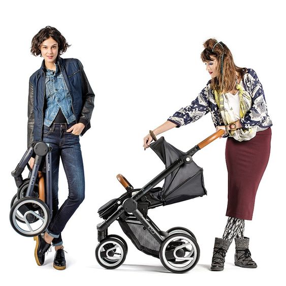 Mutsy Sportwagen Evo Gestell Silber Urban Nomad - Dark Grey