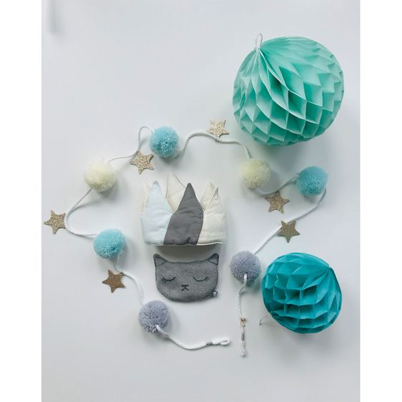 My Magic Pom Poms Pom Pom - Girlande - Sterne