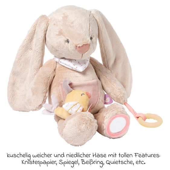 Nattou Activity-Kuscheltier 40 cm - Hase Pomme