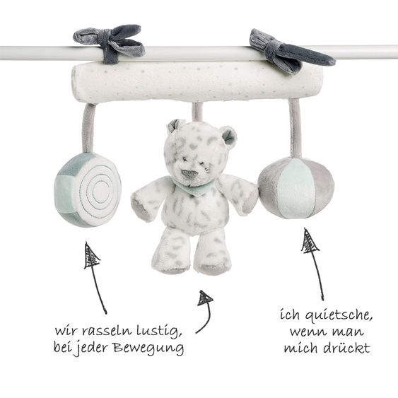 Nattou Activity-Trapez Lea der Schneeleopard