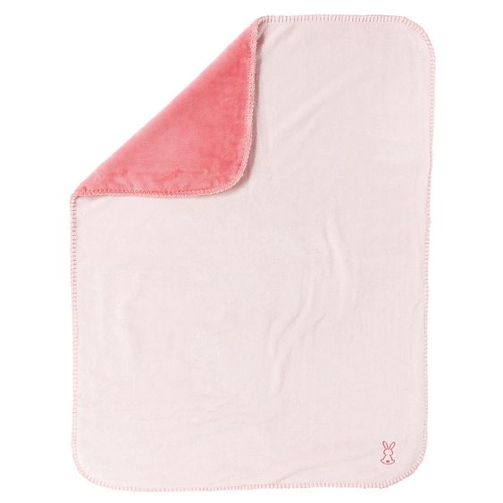 Nattou Coperta Snuggle Super Soft Bunny Lapidou 75 x 100 cm - Rosa chiaro corallo