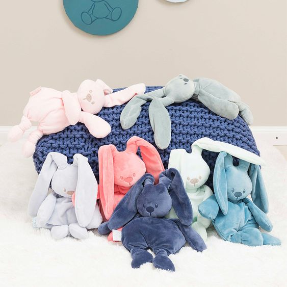 Nattou Kuscheltier Hase Lapidou 36 cm - Coppergreen