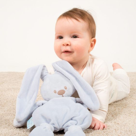 Nattou Kuscheltier Hase Lapidou 36 cm - Light Blue