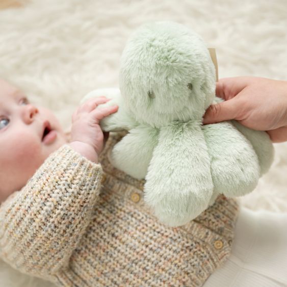 Nattou Peluche Avec Hochet - Vert Tilleul