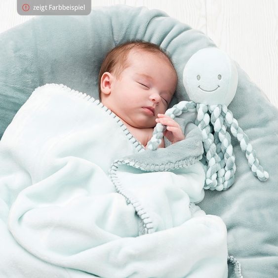 Nattou Cuddly toy Octopus Piu Piu - Navy Light Blue