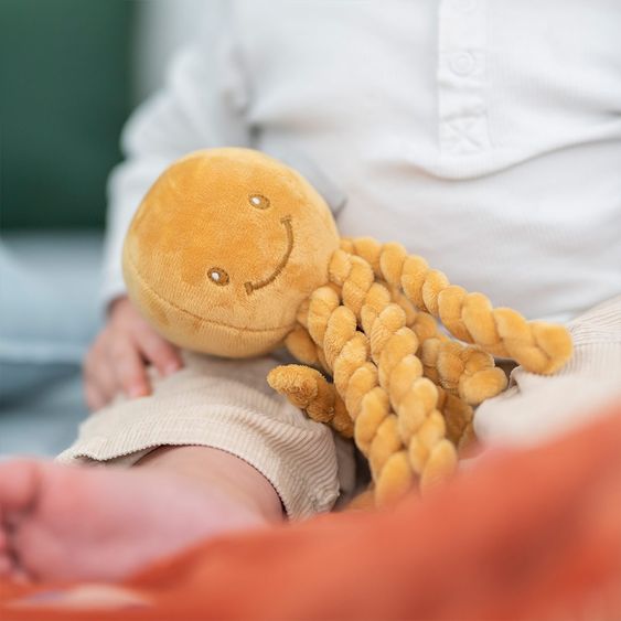 Nattou Cuddly toy Octopus Piu Piu - Ochre