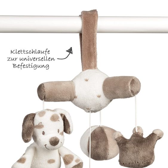 Nattou Mini-Musik-Mobile Max der Hund - Crown