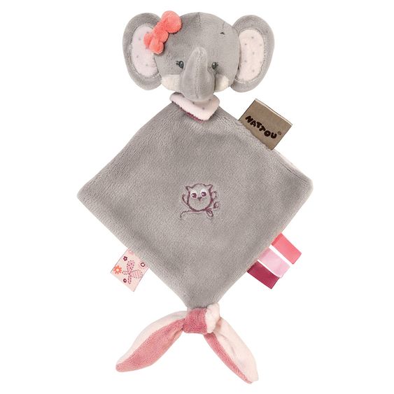 Nattou Mini-Schmusetuch Adèle der Elefant
