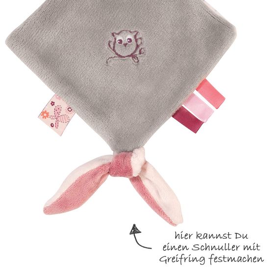 Nattou Mini-Schmusetuch Adèle der Elefant