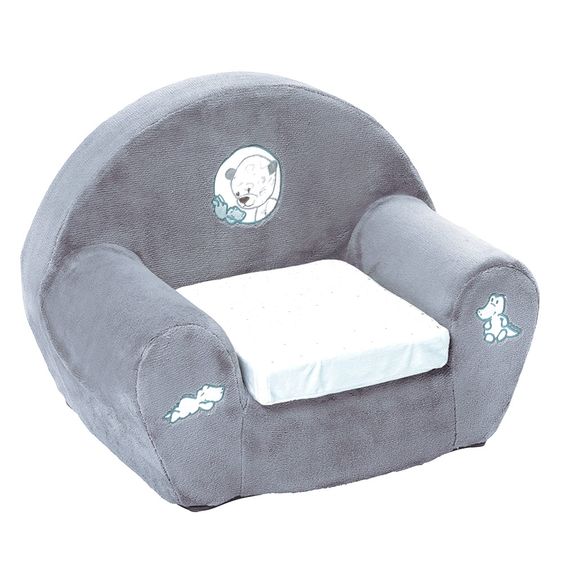 Nattou Mini-Sessel Lea & Freunde - Grau