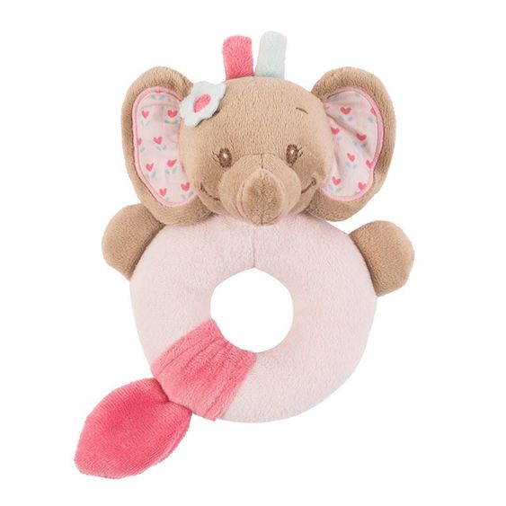 Nattou Ringrassel Rose der Elefant