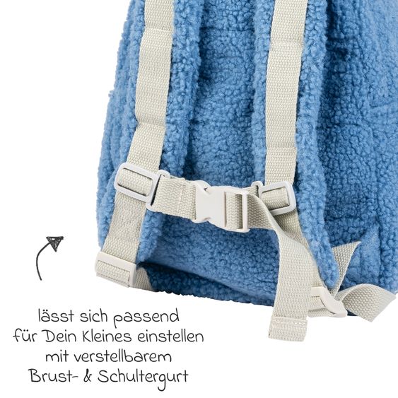 Nattou Backpack Backpack - Teddy - Blue