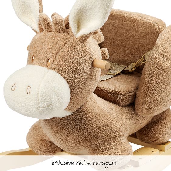 Nattou Schaukeltier - Esel - Beige