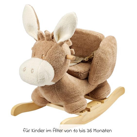 Nattou Schaukeltier - Esel - Beige