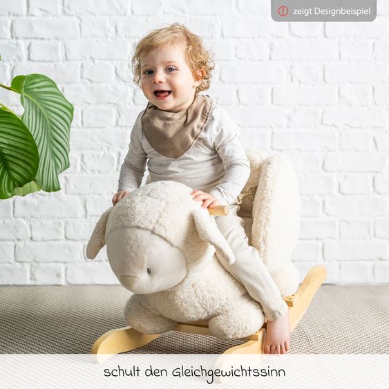Nattou Schaukeltier - Esel - Beige
