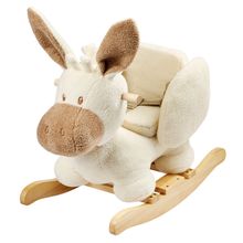 Rocking animal - Donkey - Ecru