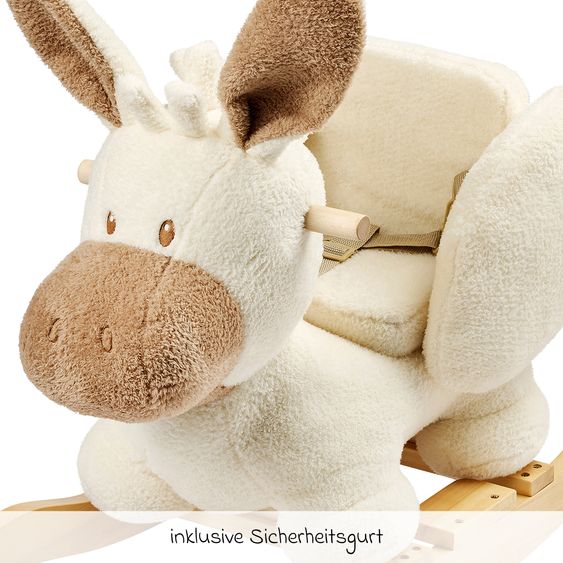 Nattou Schaukeltier - Esel - Ecru