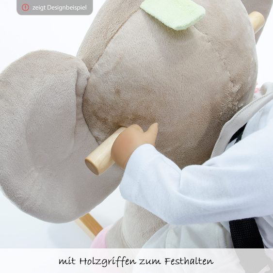 Nattou Schaukeltier Lea der Schneeleopard