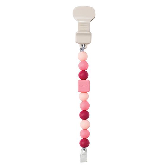 Nattou Schnullerkette Lapidou - Coral