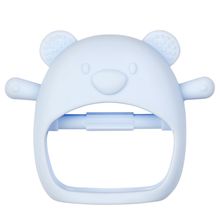 Anneau De Dentition En Silicone Gant De Dentition - Bleu