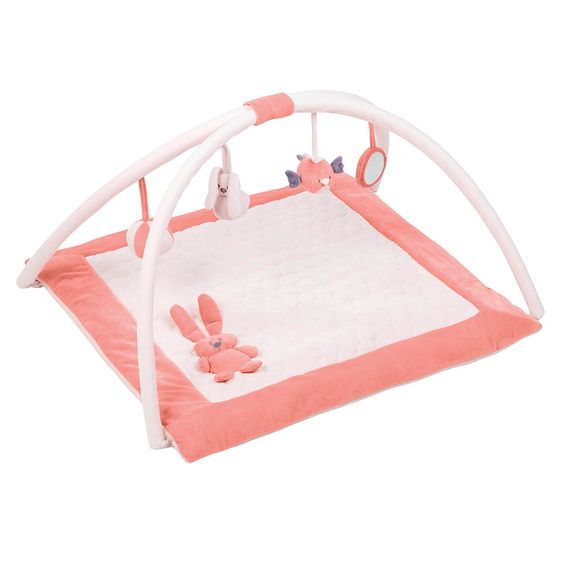 Nattou Spieldecke Hase Lapidou - Coral Light Pink