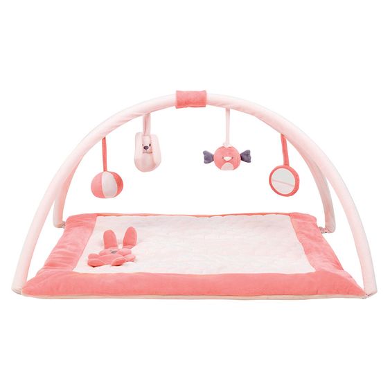 Nattou Spieldecke Hase Lapidou - Coral Light Pink
