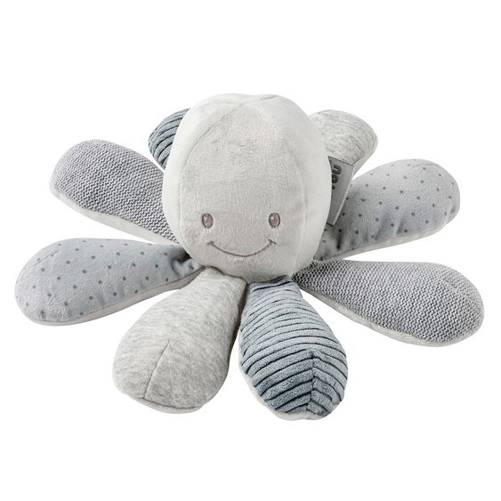 Nattou Spieltier Activity Octopus 28 cm - Grey