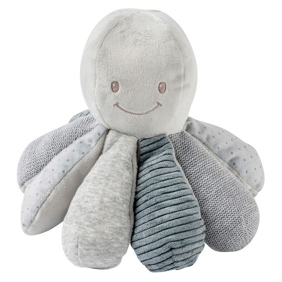 Nattou Spieltier Activity Octopus 28 cm - Grey