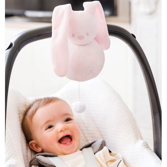 Nattou Spieluhr Hase Lapidou - Light Pink