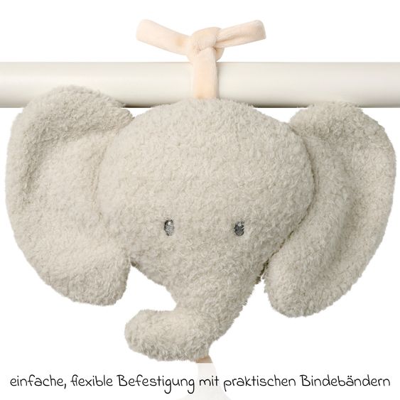 Nattou Musical clock Teddy - Musical Elephant