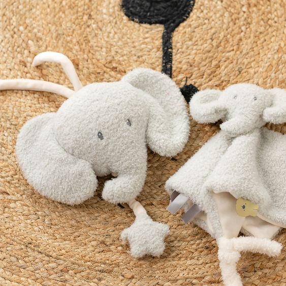 Nattou Musical clock Teddy - Musical Elephant