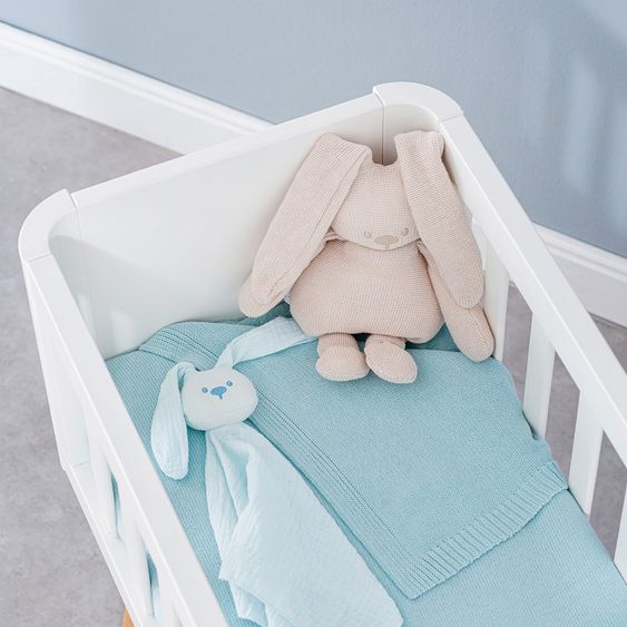 Nattou Strick-Kuscheltier Hase Lapidou 36 cm - Beige