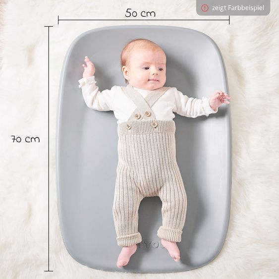 Nattou Wickelunterlage Softy 50 x 70 cm - Clay