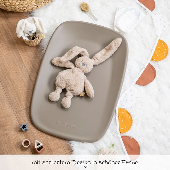 Nattou Wickelunterlage Softy 50 x 70 cm - Taupe