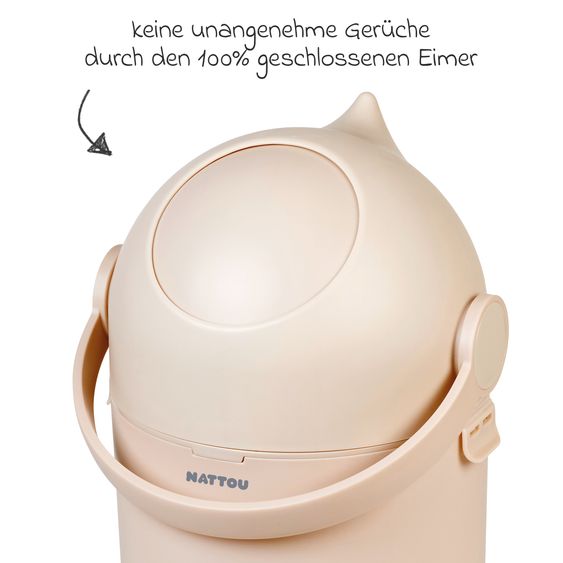 Nattou Windeleimer Dropy - Beige